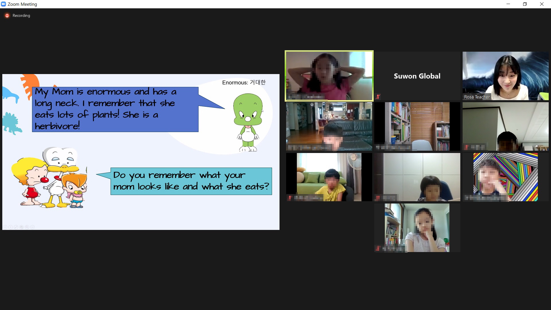 글로벌교육팀 20201 여름방학캠프 Go Green!! 2회차 3번 이미지